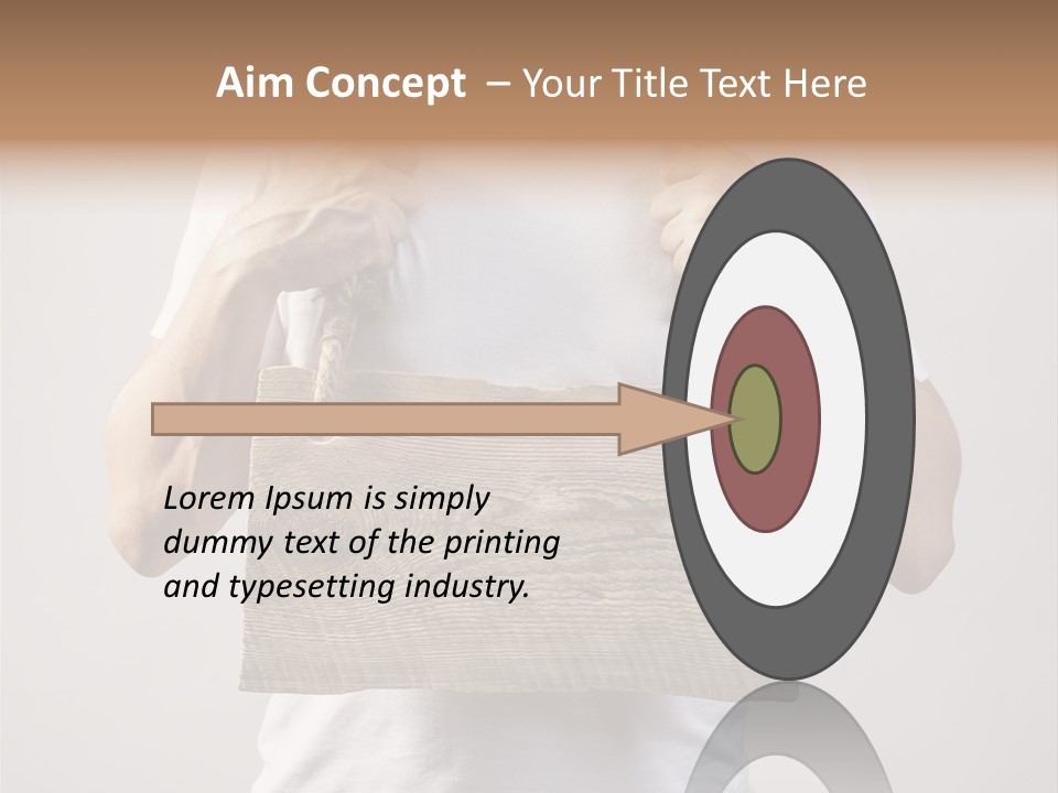 Revival Tree Plank PowerPoint Template