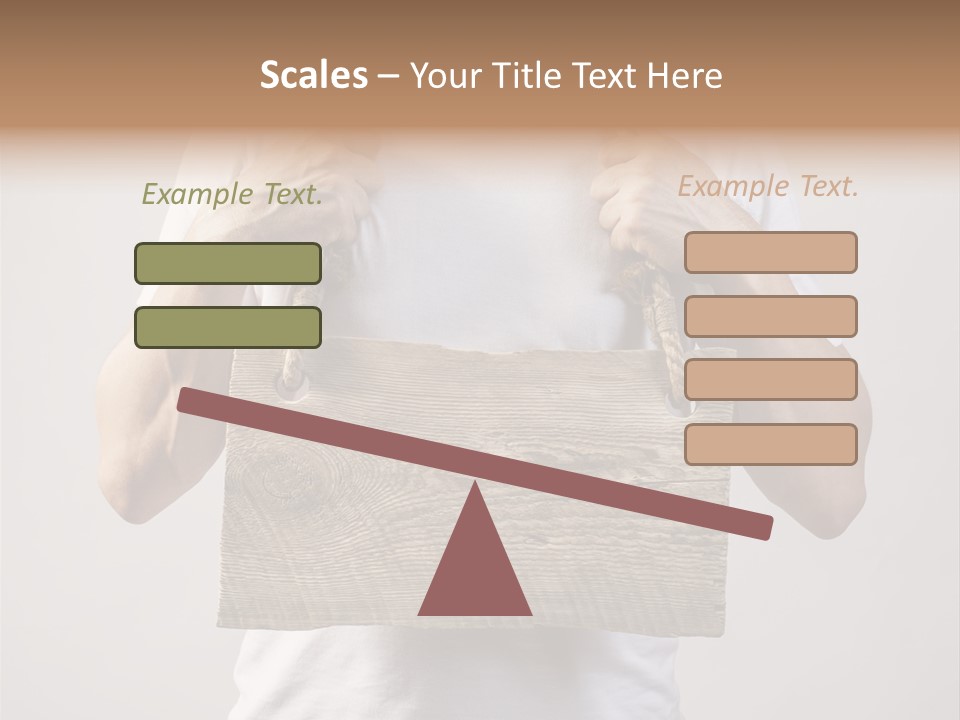 Revival Tree Plank PowerPoint Template