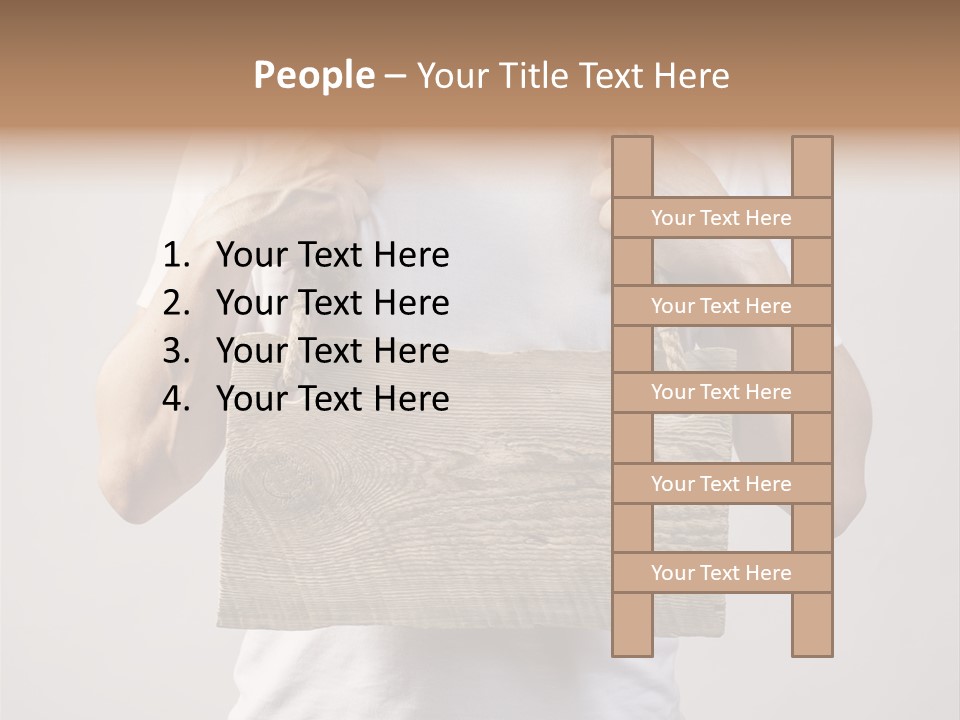 Revival Tree Plank PowerPoint Template