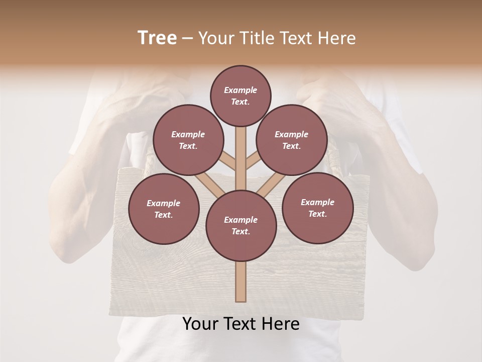 Revival Tree Plank PowerPoint Template