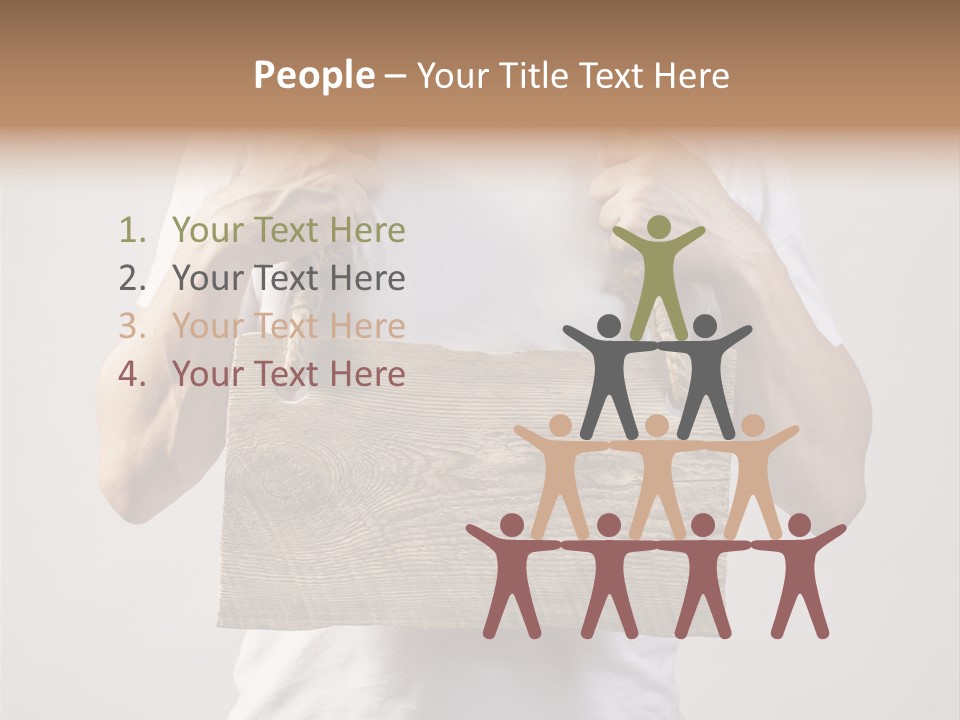 Revival Tree Plank PowerPoint Template