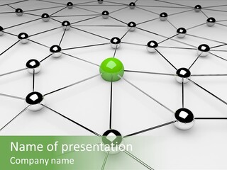 Concept Ball Teamwork PowerPoint Template