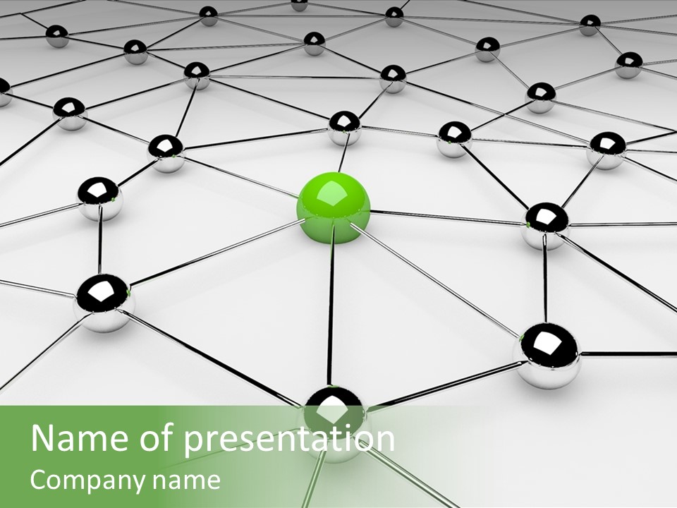 Concept Ball Teamwork PowerPoint Template