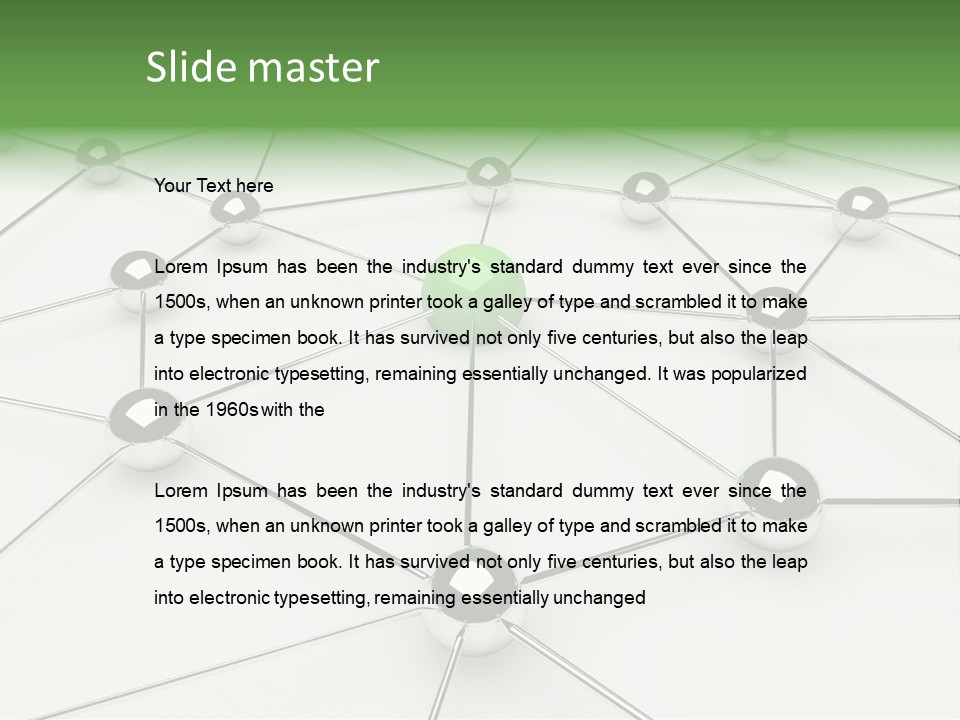 Concept Ball Teamwork PowerPoint Template