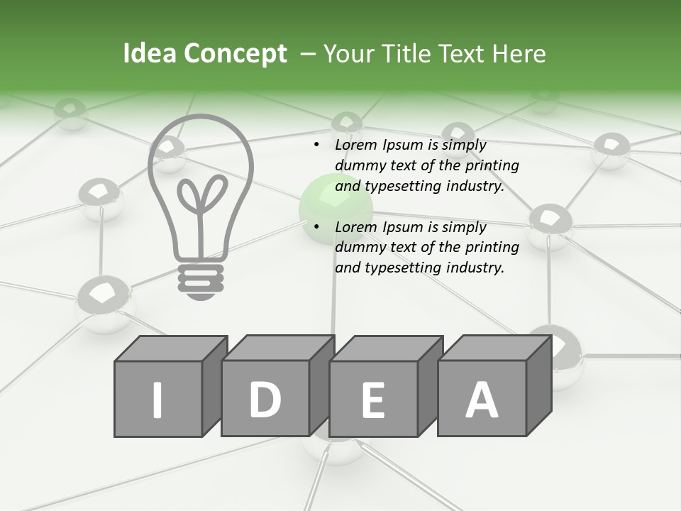 Concept Ball Teamwork PowerPoint Template