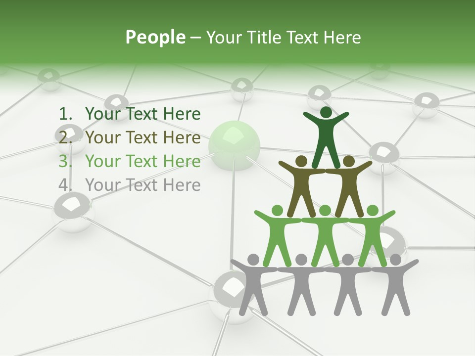 Concept Ball Teamwork PowerPoint Template