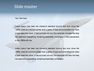 Usaf Marine Airforce PowerPoint Template