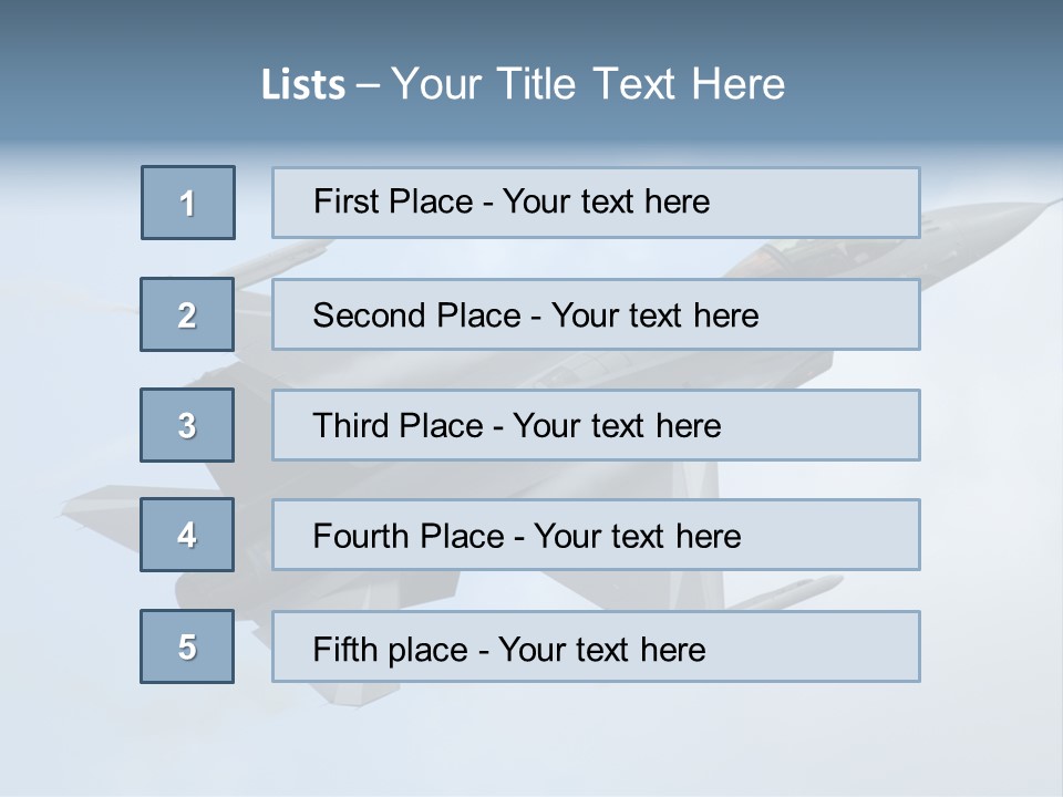 Usaf Marine Airforce PowerPoint Template