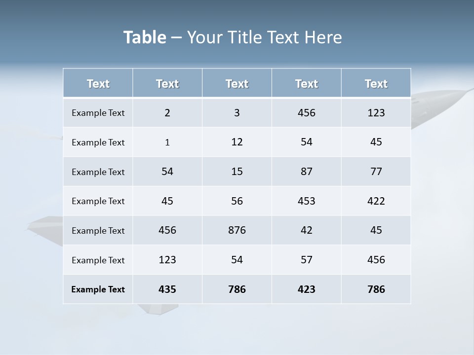 Usaf Marine Airforce PowerPoint Template