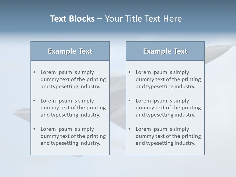 Usaf Marine Airforce PowerPoint Template