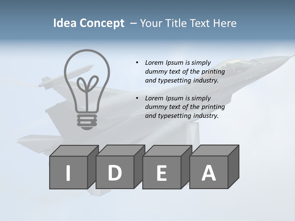 Usaf Marine Airforce PowerPoint Template