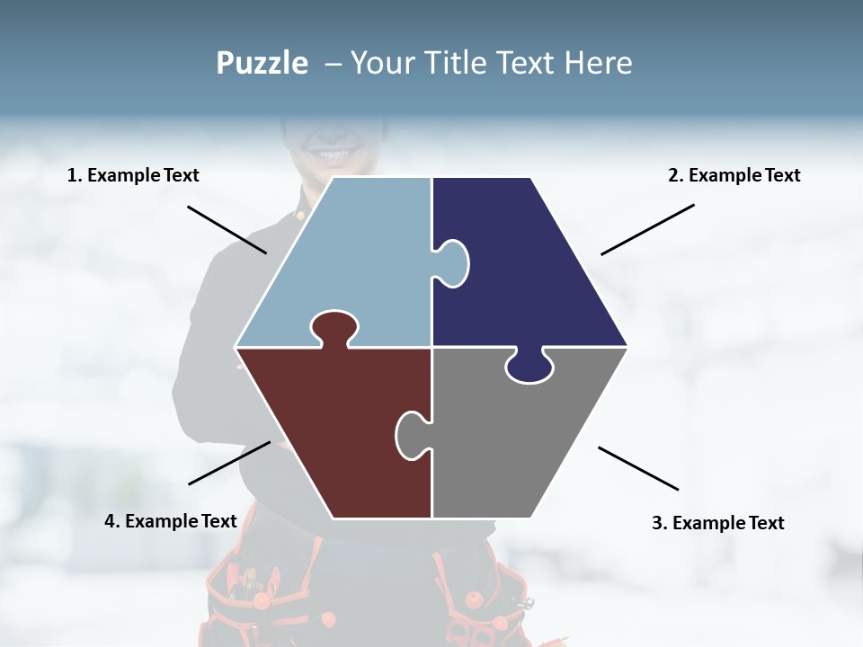 Helmet Oil Smile PowerPoint Template