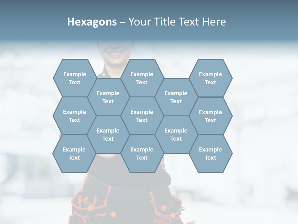 Helmet Oil Smile PowerPoint Template