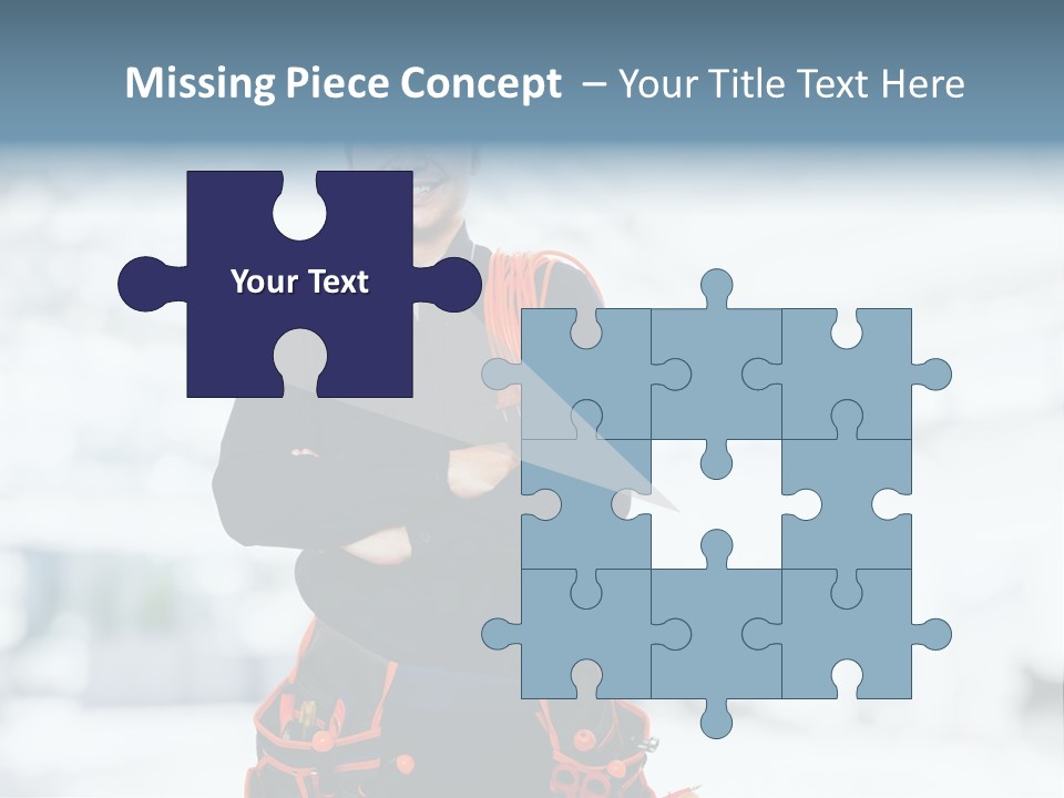 Helmet Oil Smile PowerPoint Template