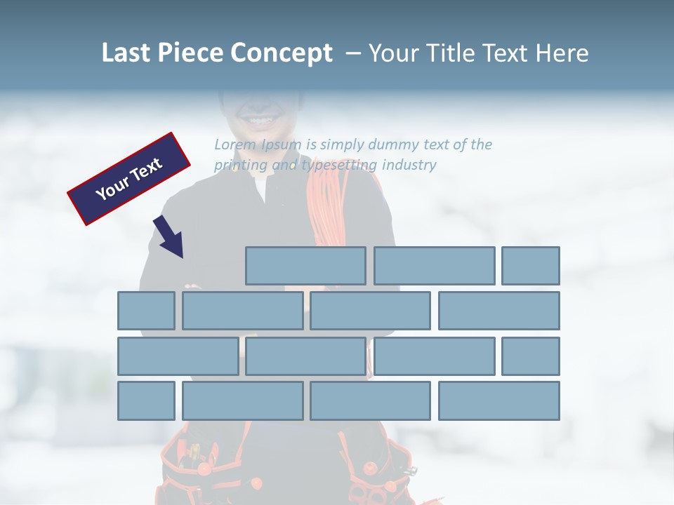 Helmet Oil Smile PowerPoint Template