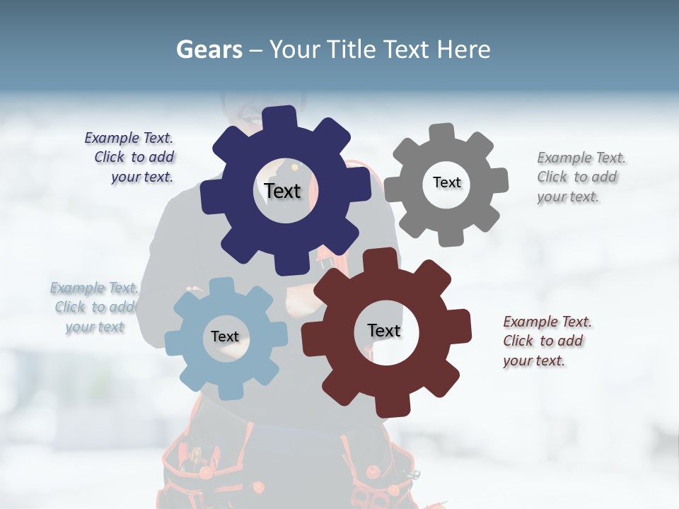 Helmet Oil Smile PowerPoint Template