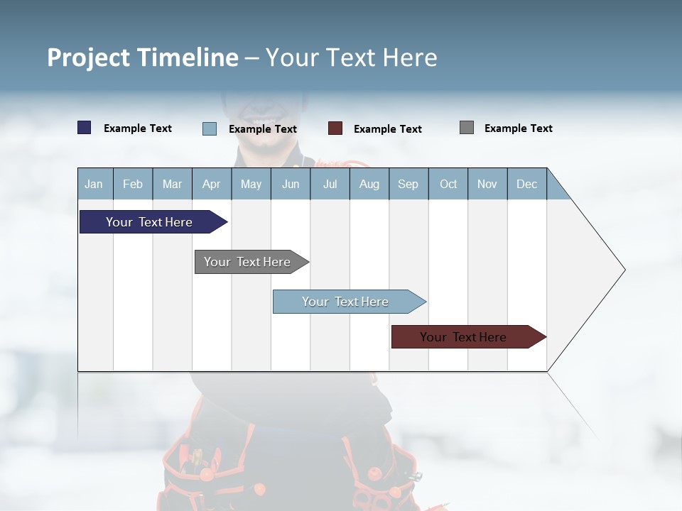 Helmet Oil Smile PowerPoint Template