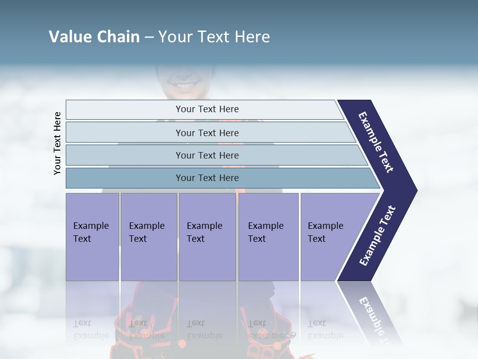 Helmet Oil Smile PowerPoint Template