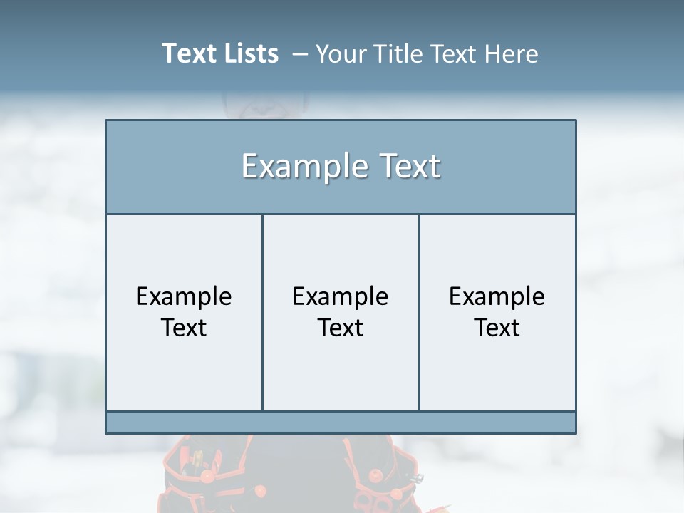 Helmet Oil Smile PowerPoint Template