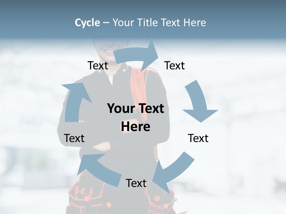 Helmet Oil Smile PowerPoint Template