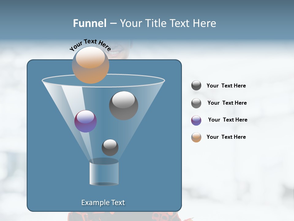 Helmet Oil Smile PowerPoint Template