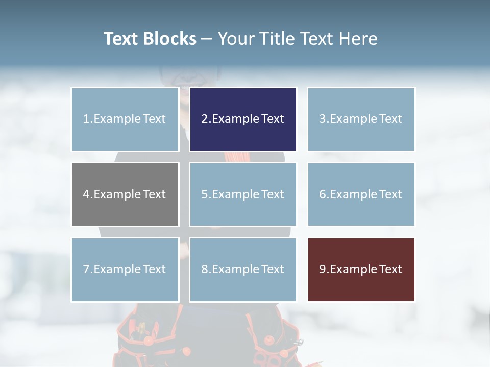 Helmet Oil Smile PowerPoint Template
