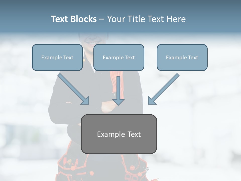 Helmet Oil Smile PowerPoint Template