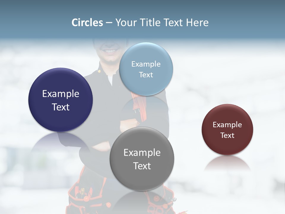 Helmet Oil Smile PowerPoint Template