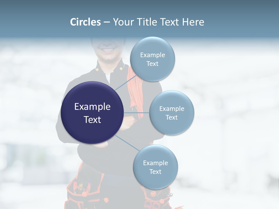 Helmet Oil Smile PowerPoint Template