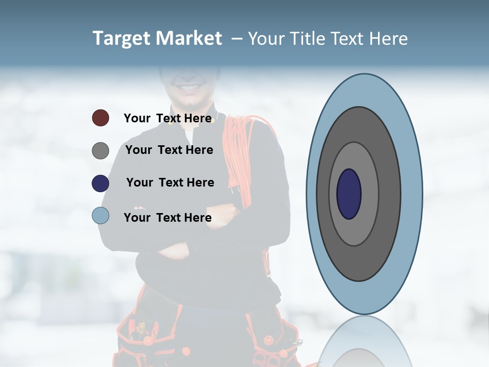 Helmet Oil Smile PowerPoint Template