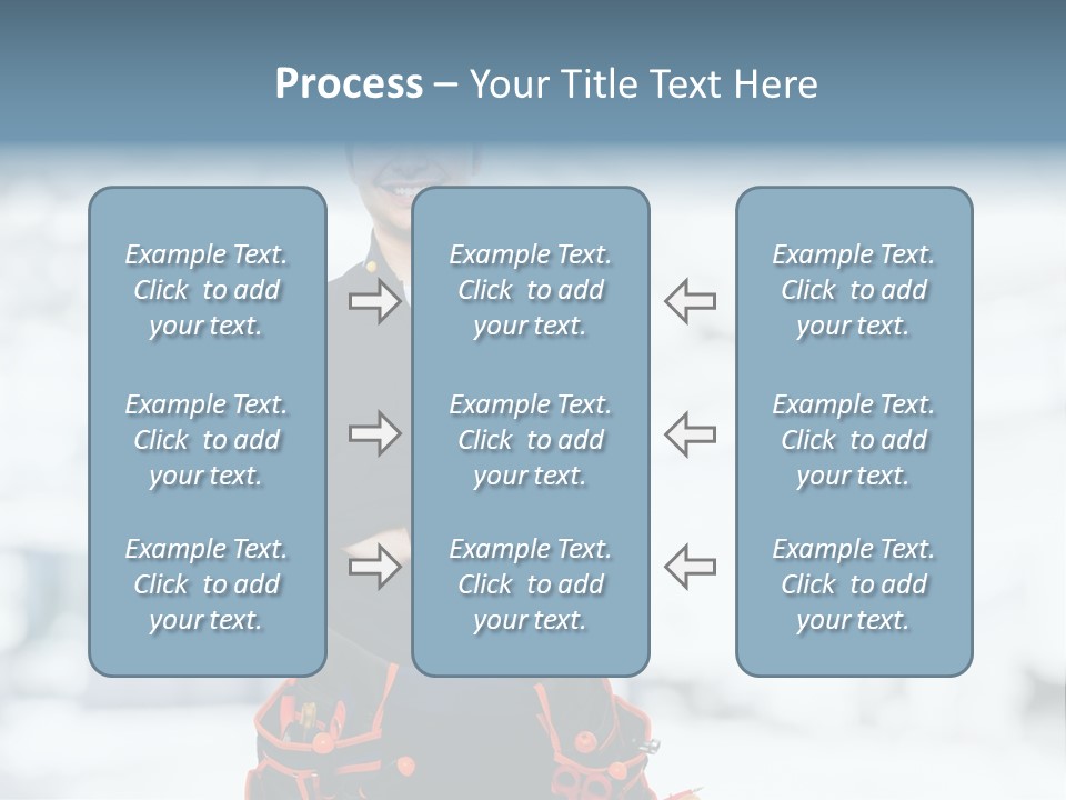 Helmet Oil Smile PowerPoint Template