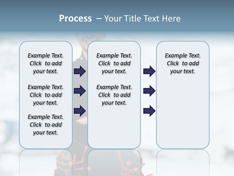 Helmet Oil Smile PowerPoint Template