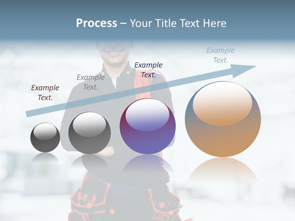 Helmet Oil Smile PowerPoint Template
