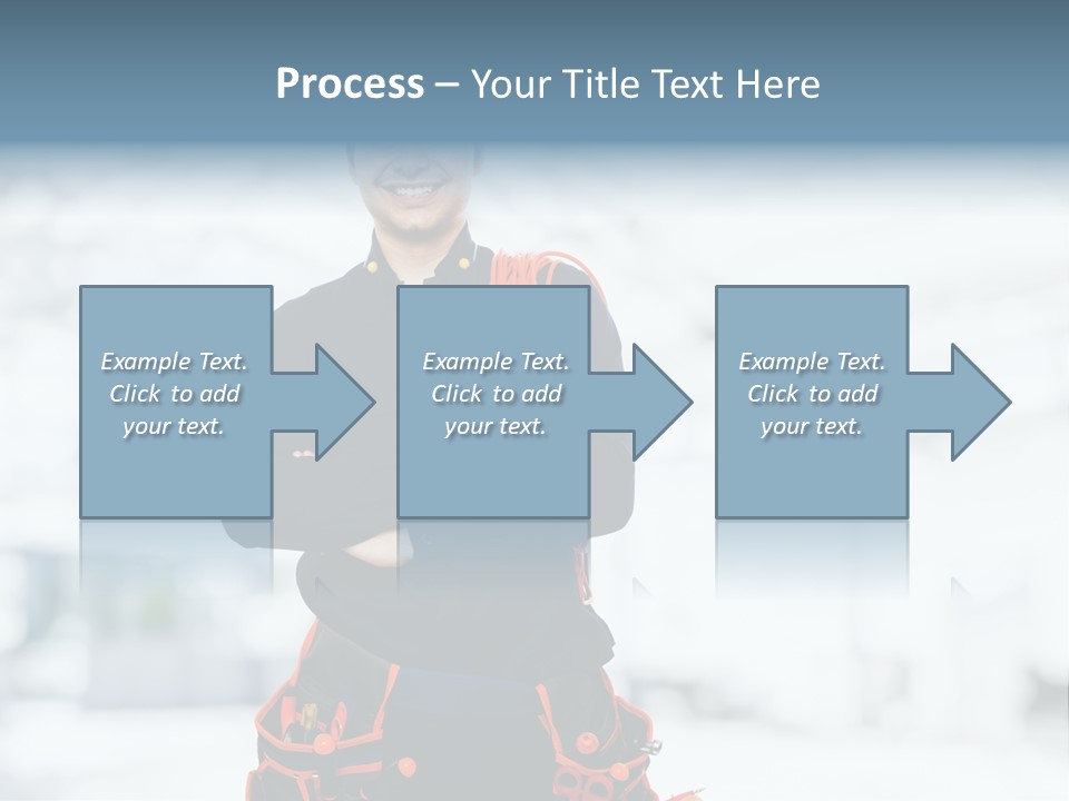 Helmet Oil Smile PowerPoint Template