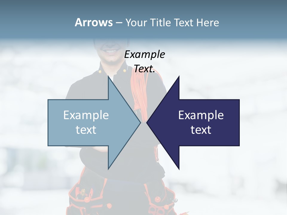 Helmet Oil Smile PowerPoint Template