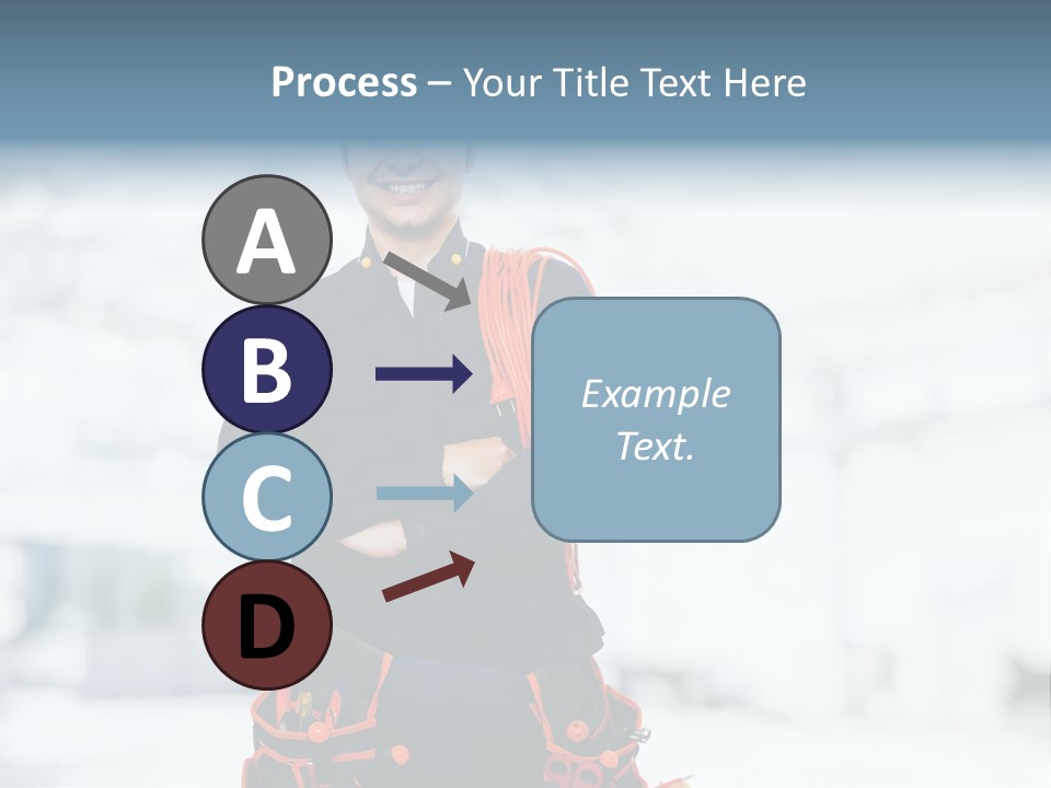 Helmet Oil Smile PowerPoint Template