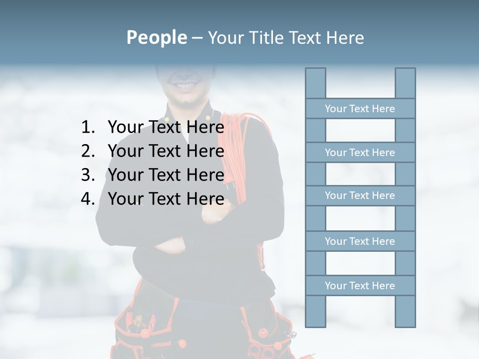 Helmet Oil Smile PowerPoint Template