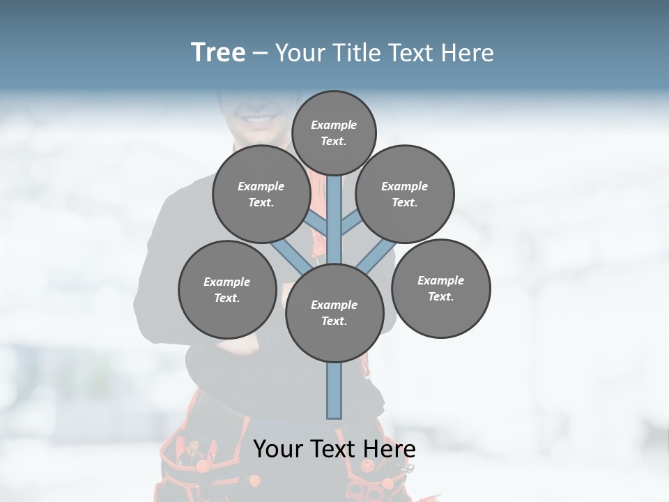 Helmet Oil Smile PowerPoint Template