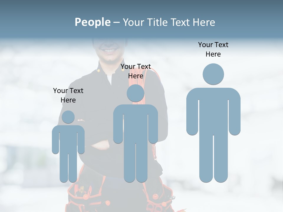 Helmet Oil Smile PowerPoint Template