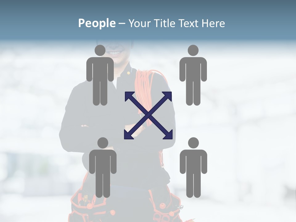 Helmet Oil Smile PowerPoint Template