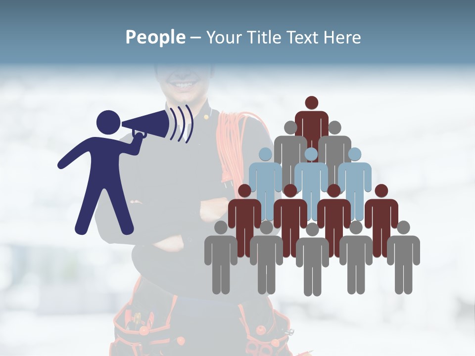 Helmet Oil Smile PowerPoint Template