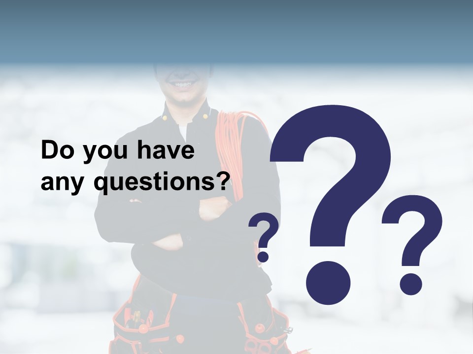 Helmet Oil Smile PowerPoint Template