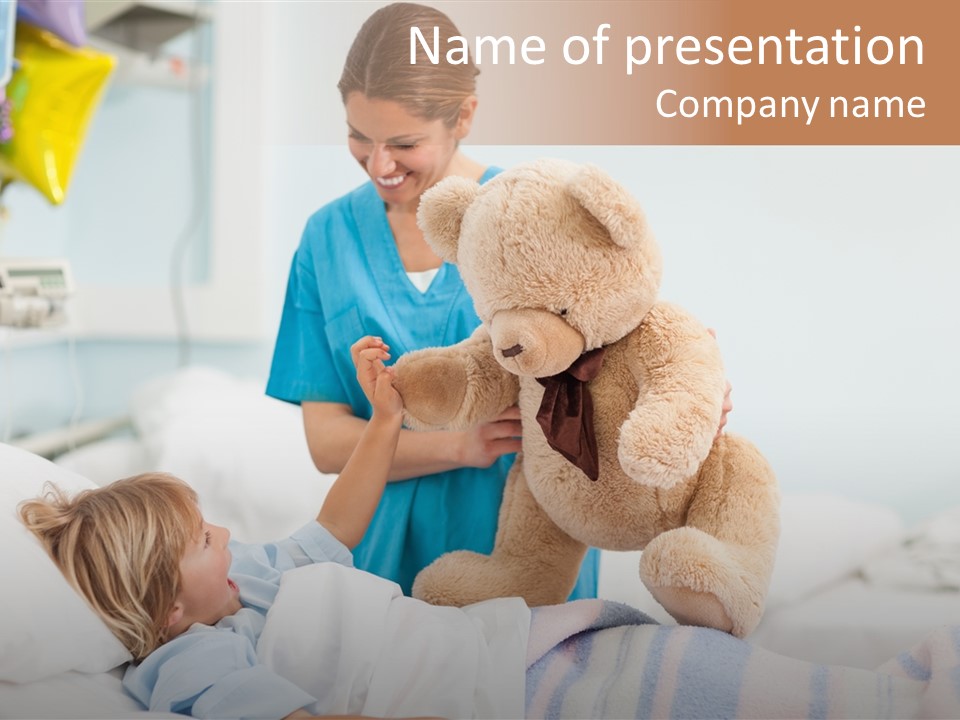 Boy Illness Take Care PowerPoint Template