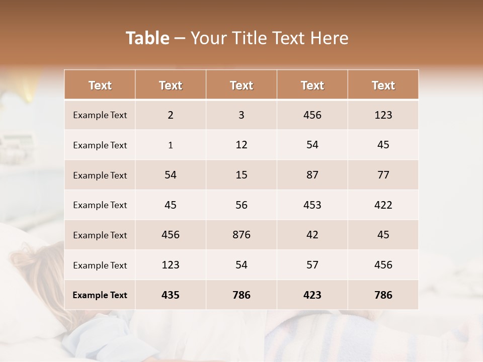 Boy Illness Take Care PowerPoint Template