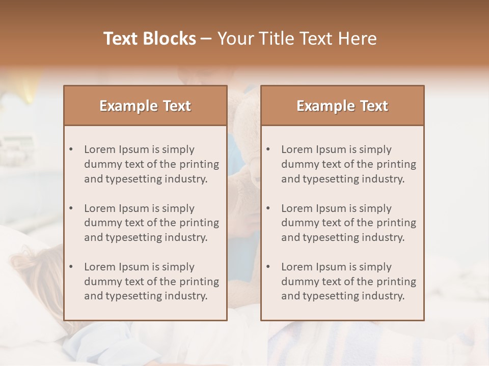 Boy Illness Take Care PowerPoint Template