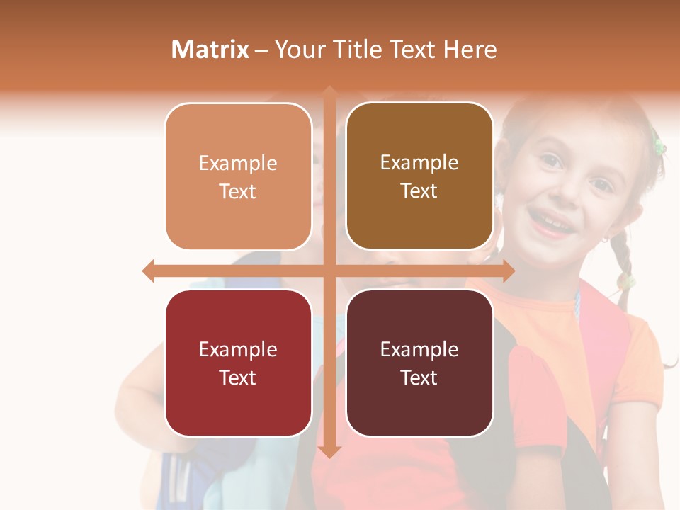 Joyful Preschool African American PowerPoint Template