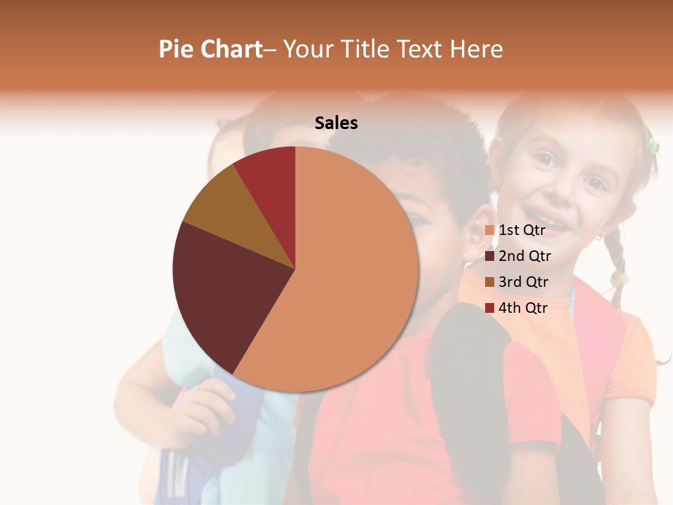Joyful Preschool African American PowerPoint Template