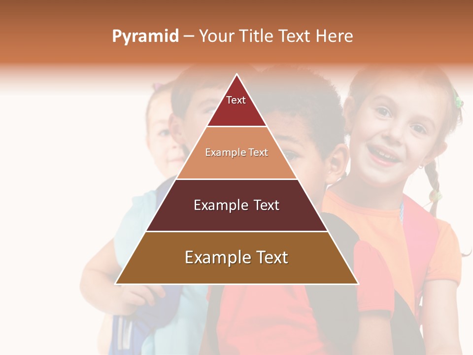 Joyful Preschool African American PowerPoint Template