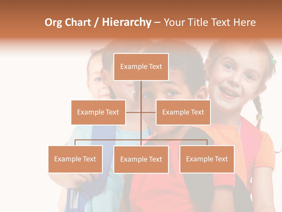 Joyful Preschool African American PowerPoint Template