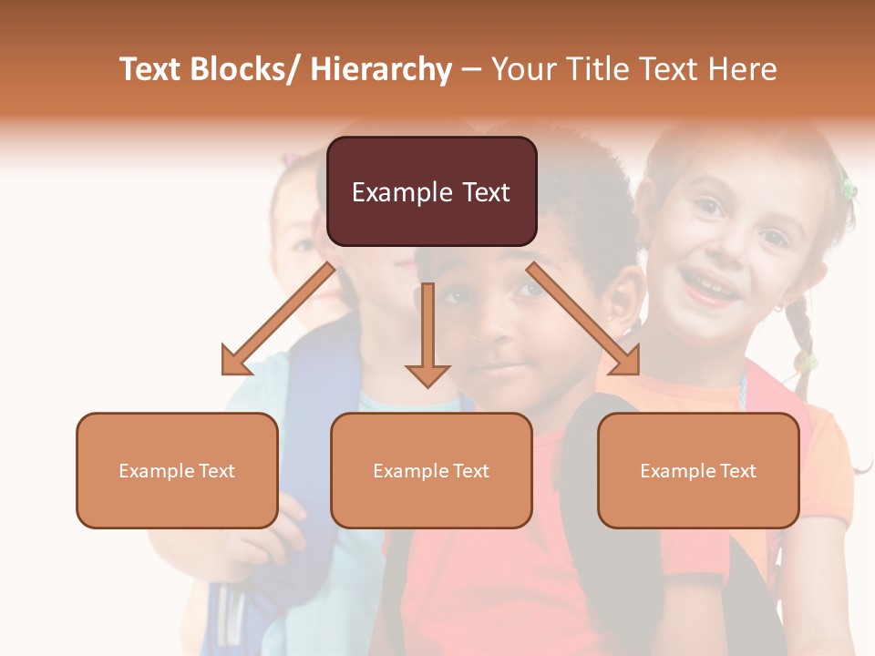 Joyful Preschool African American PowerPoint Template